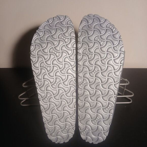 Birkenstock Silver Arizona EVA Sandals US L10/M8 EU 41 Narrow Waterproof Slide - Picture 4 of 8